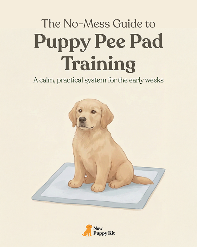 The No-Mess Guide to Puppy Pee Pad Training
